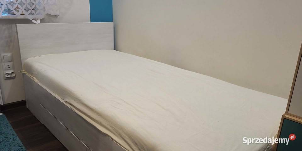 Łózko jednoosobowe z materacem SweetSen Chomranice