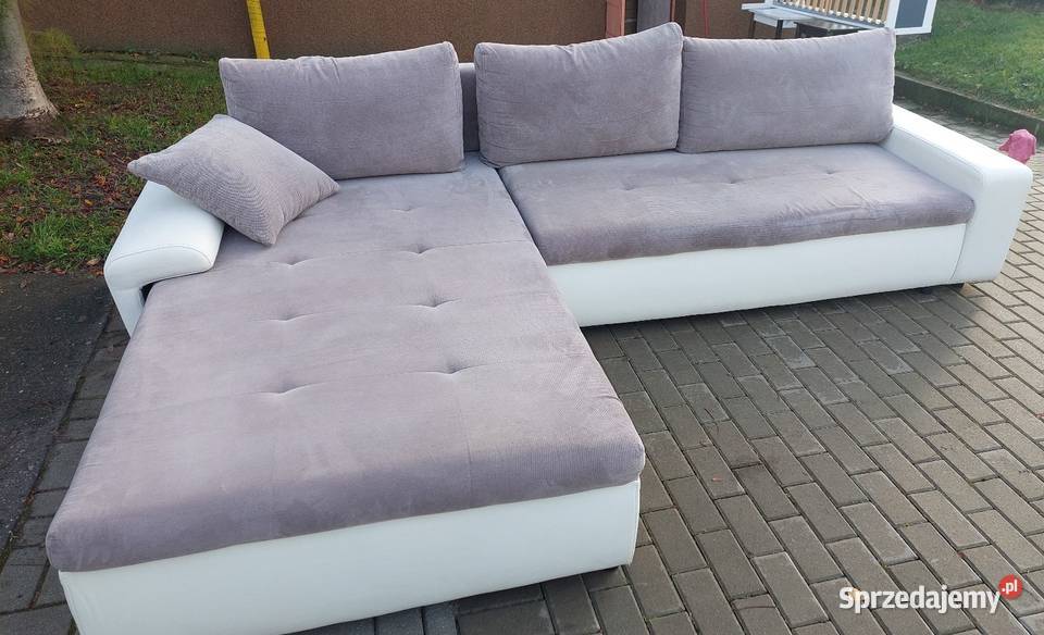 Duży narożnik z funkcją spania Poznań