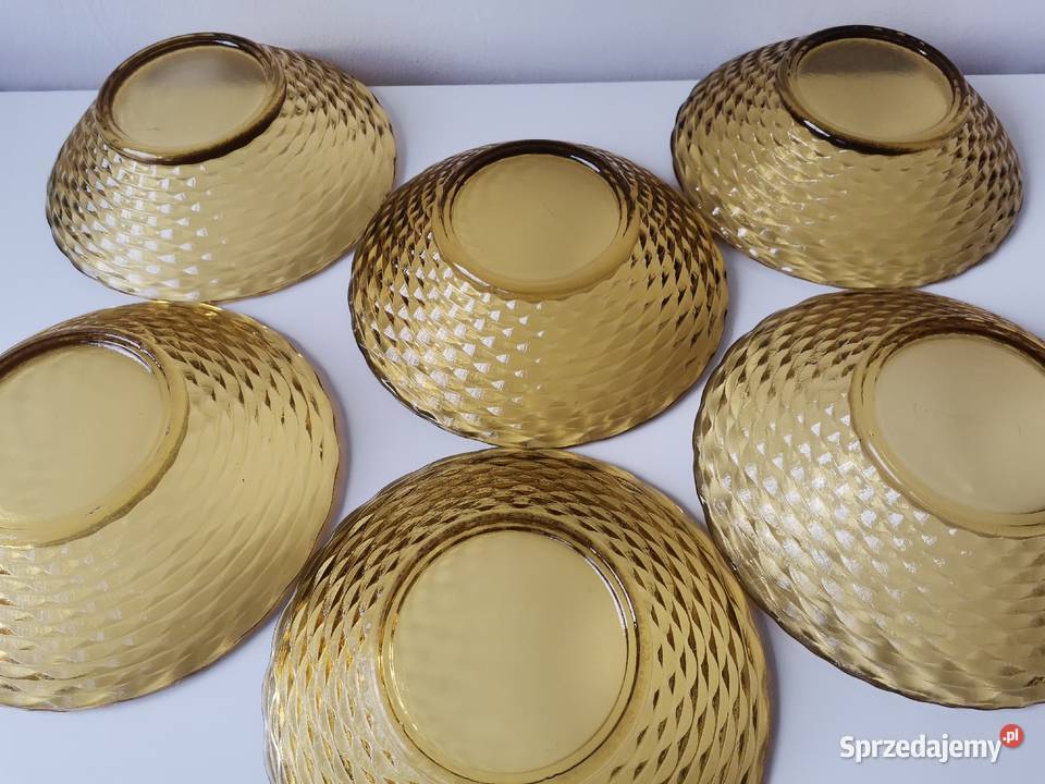 Stare duże miseczki Plecionka 6 sztuk Katowice sprzedam