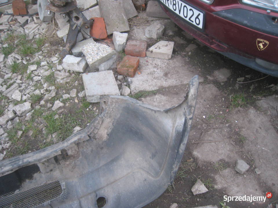 Zderzak przedni przód Fiat Doblo I 00 czarny nie