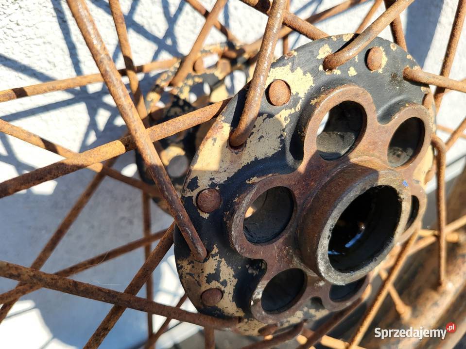 DKW NZ 350 KOŁO TYŁ WEHRMACHT ORGINAŁ SYGNOWANE Rybnik