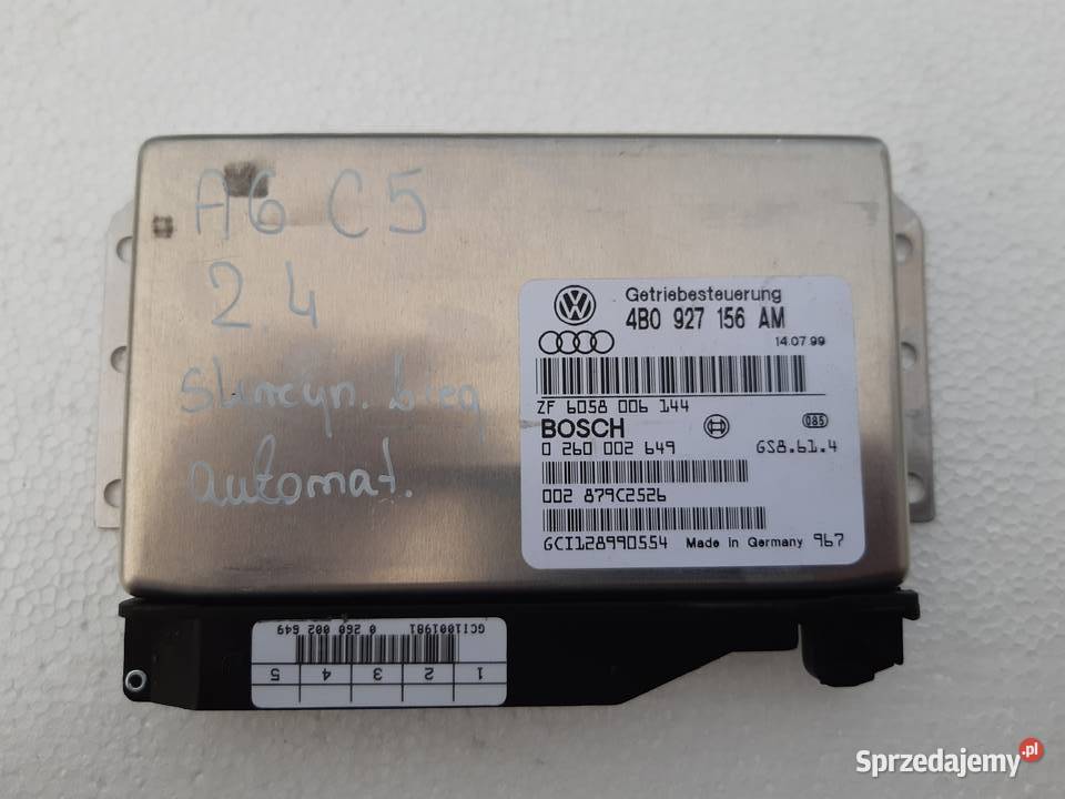 A6 C5 24 Sterownik skrzyni biegow mazowieckie
