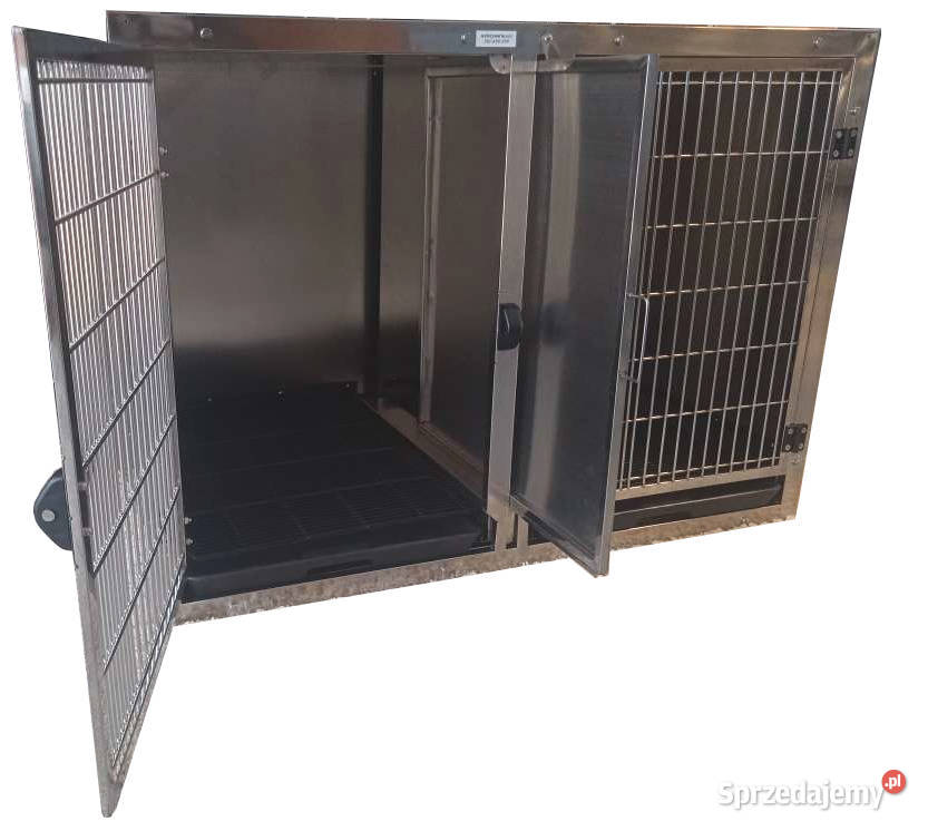 Klatka weterynaryjna zwierząt ze stali 201 Pozostałe Częstochowa