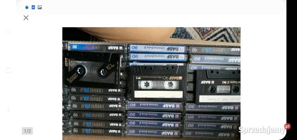 kasety tdk fuji maxell sony thats denon magnex Radomsko