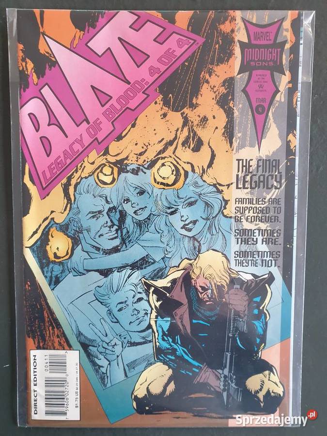 Marvel Midnight Sons Blaze oryginalny komiks USA pomorskie sprzedam