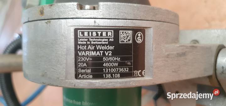 Varimat V2 automat Leister 220V Jastrzębie-Zdrój