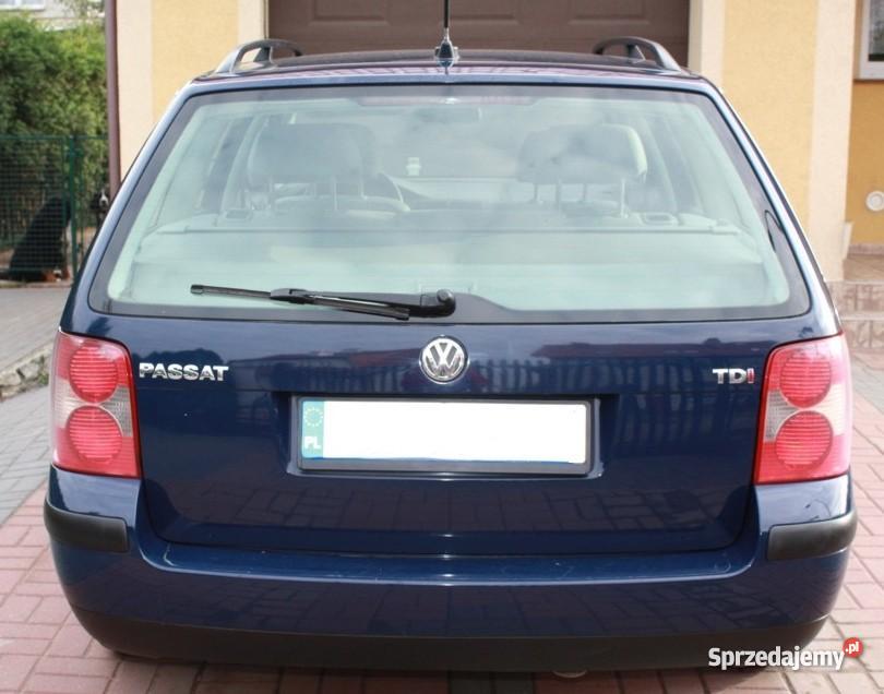 Volkswagen Passat Kombi 19 TDI B5FL prod XI 2002 nieuszkodzony Rumia