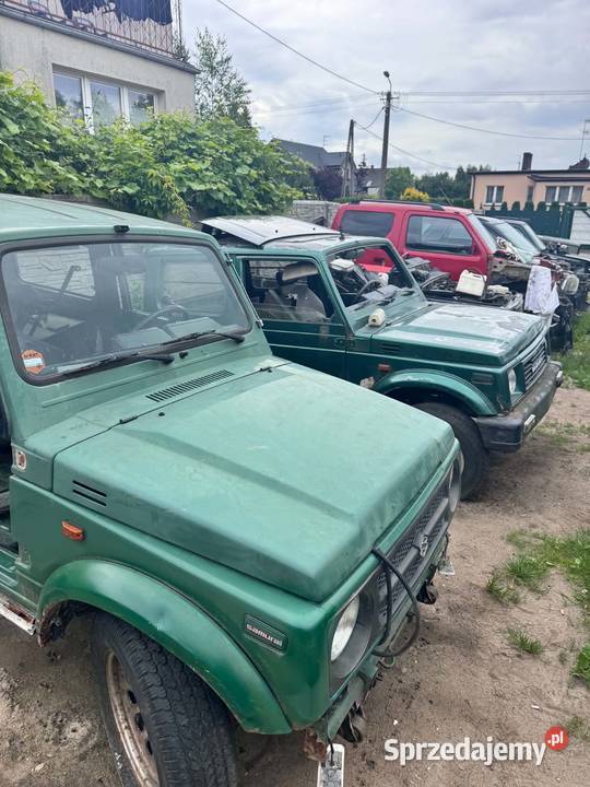 Wszystko do Suzuki Jimny Samirai Vitara alufelgi terenowe Pobiedziska