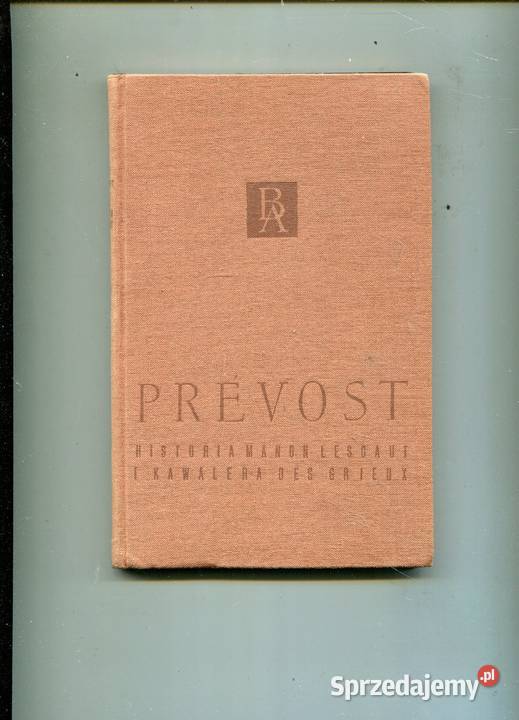 Historia Manon Lescaut i kawalera des Grieux Kultura i Rozrywka Szczecin sprzedam