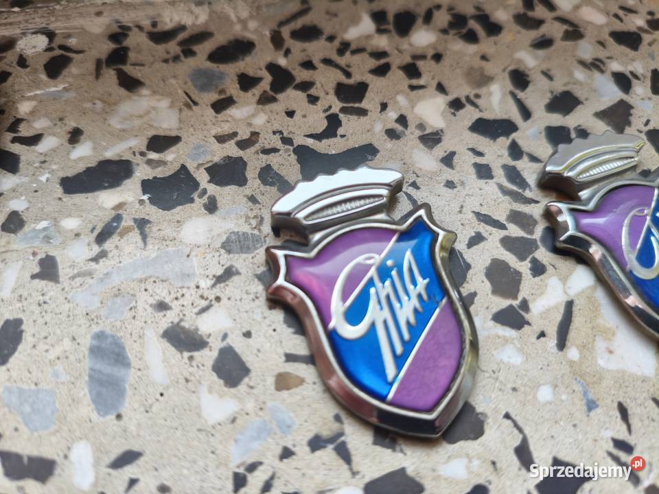Znaczek emblemat GHIA Ford Focus Mondeo Galaxy osobowe Chełm