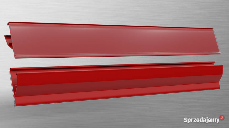Listwa nakładana LS 39 990 mm Kolor CZERWONY RAL Kraków