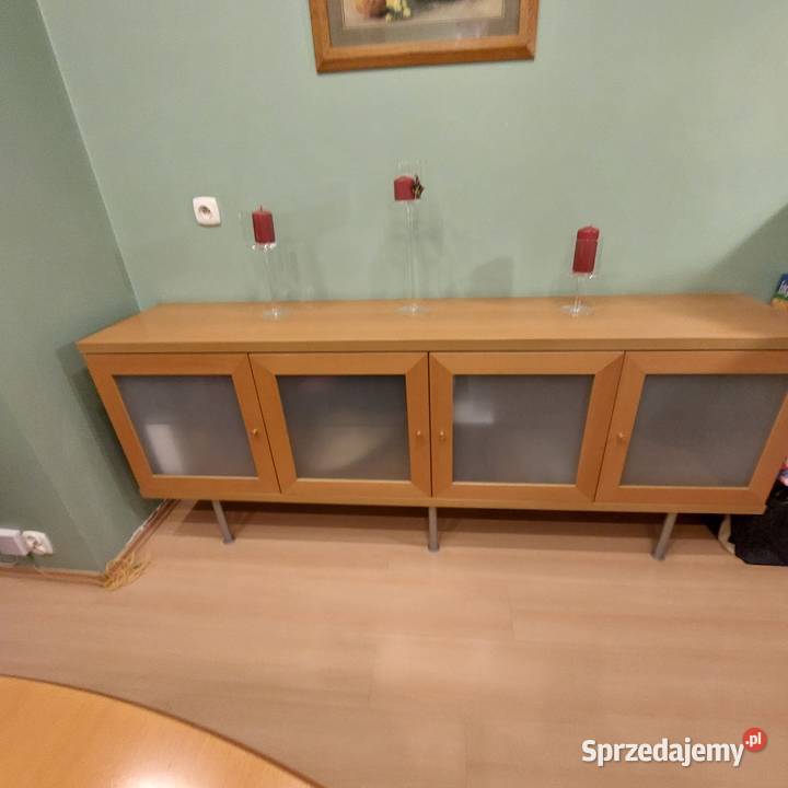 Komoda IKEA szerokość 195 szklane półki Nowa Iwiczna sprzedam