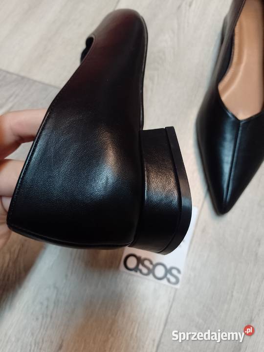 40 ASOS Design Ekskluzywne czarne baleriny