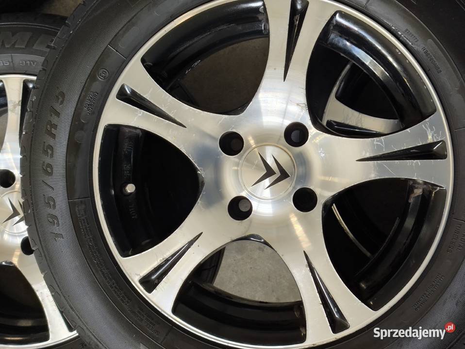 Felgi alufelgi 15 4x108 65Jx15H2 podlaskie Suwałki