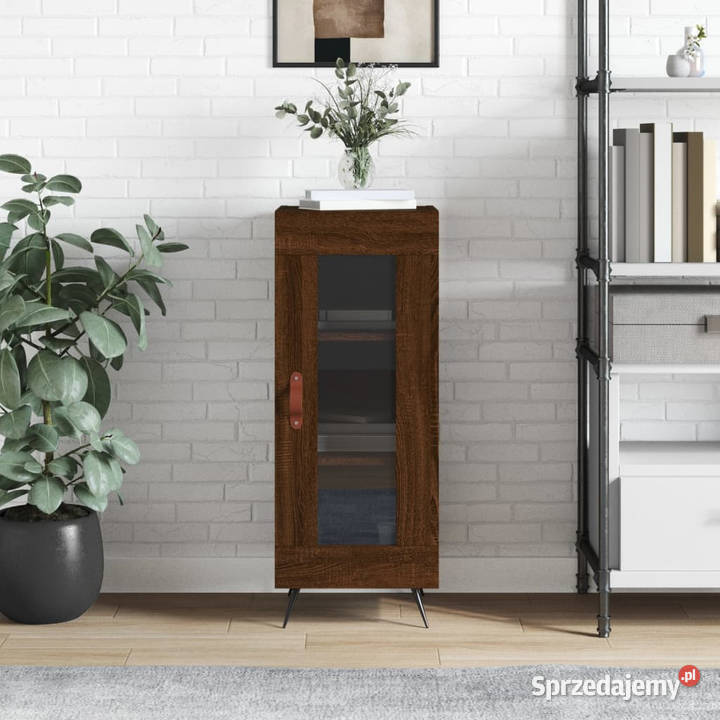 Szafka brązowy dąb 345x34x90 materiał Warszawa sprzedam