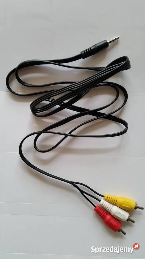 Kabel z wtyczkami MINI JACK 3,5mm - 3 x RCA CINCH
