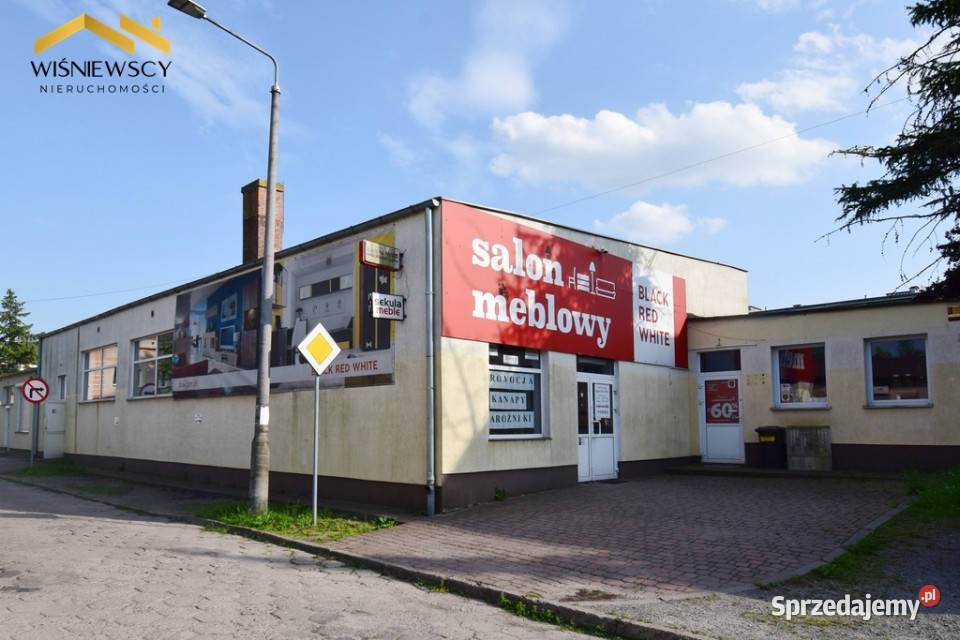 Lokal handlowouslugowy 465 m2 Braniewo sprzedam