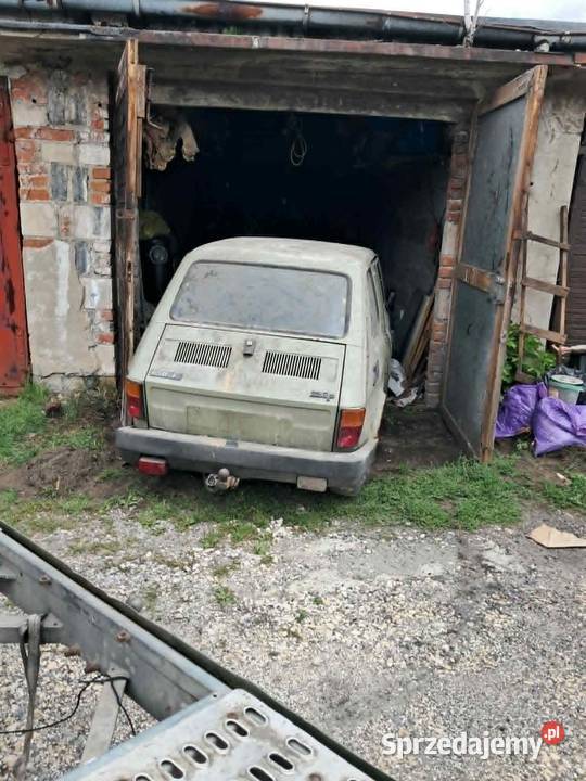 fiat 126p plus przyczepka Niewiadów Stryków