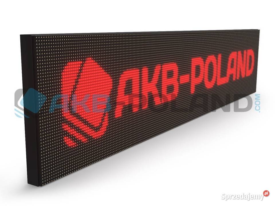Reklama Panel LED Wysokość 32 x160xmm Dobre Miasto
