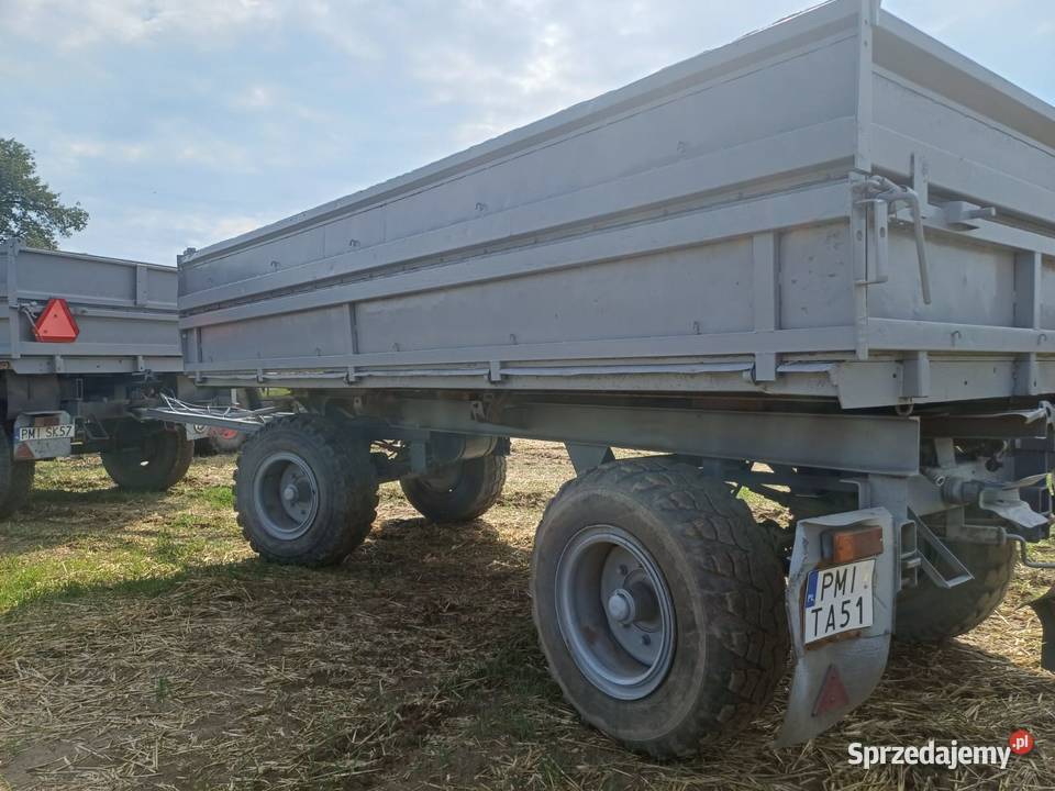 Przyczepa rolnicza HL8011 wielkopolskie Międzychód