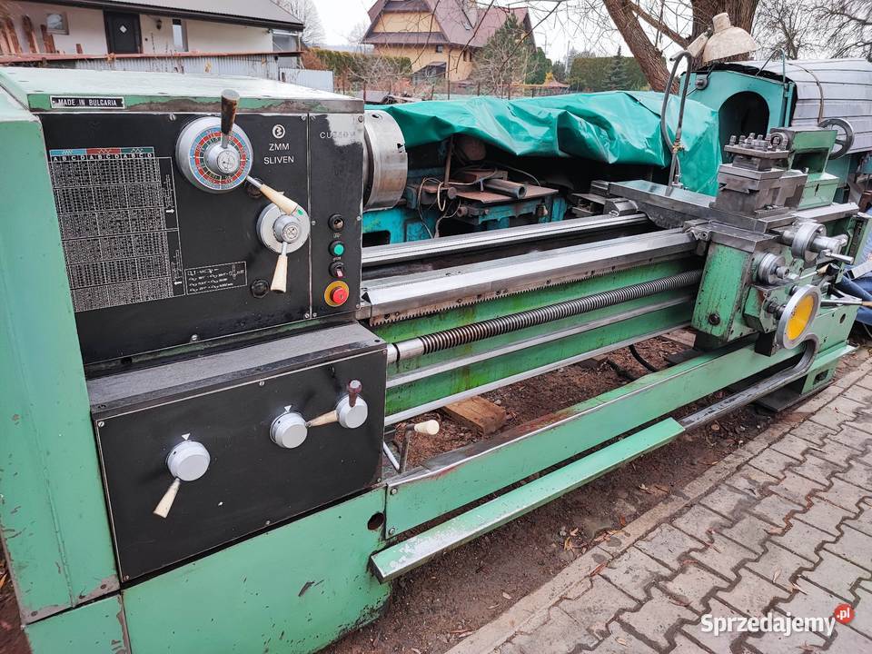 Tokarka Cu 580 x 2000 dwie Tur 50 Tud 50 Tug 40