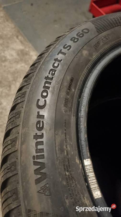205 55 r16 Opony zimowe Continental ts860 4 zima Sosnowiec