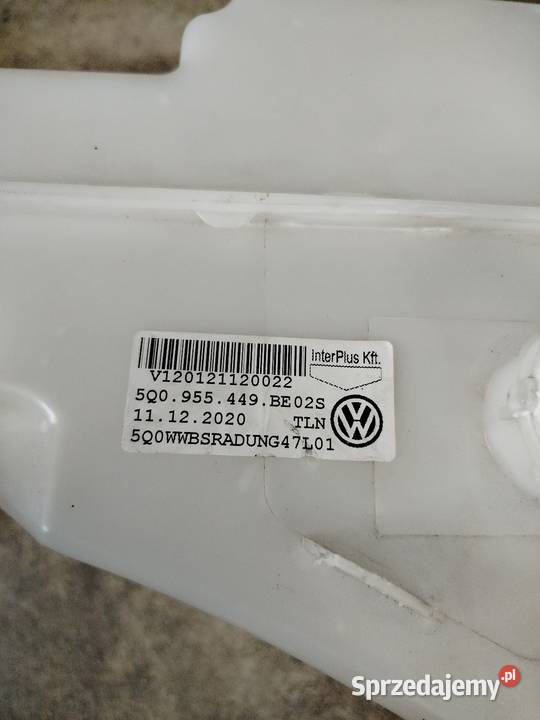 Zbiorniczek spryskiwaczy golf 7 A3 Octavia Cielcza