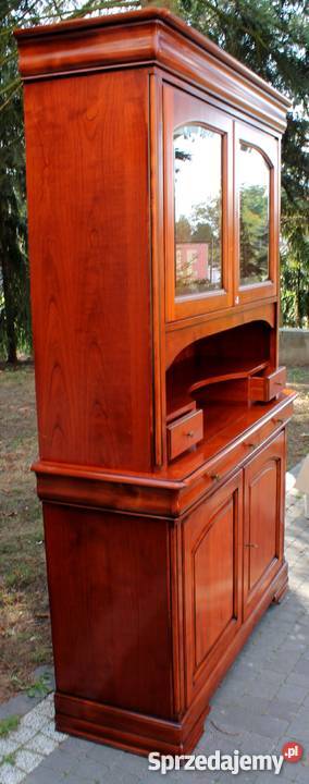 Kredens holenderski drewniany z witryną Szafy, regały, półki Końskowola