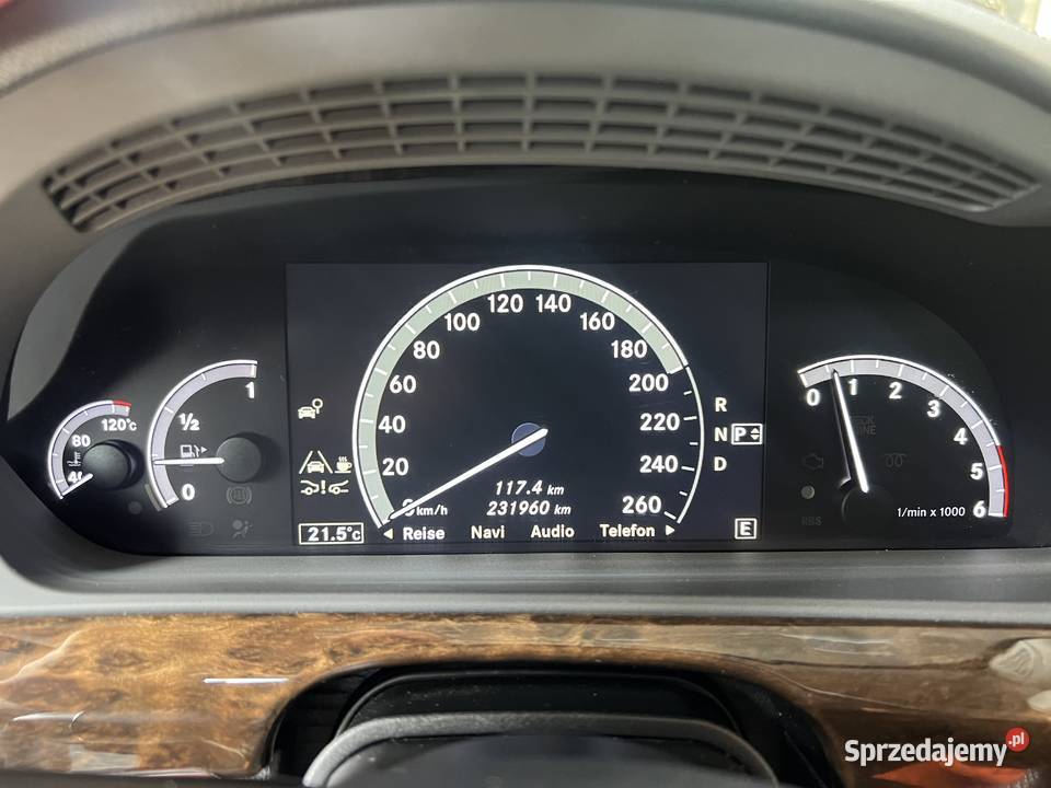 MercedesBenz Klasa S BEZWYPADKOWA serwisowana MP3 śląskie Ruda Śląska sprzedam