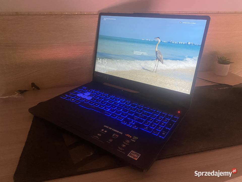 Laptop Asus tuf gaming a15 Asus opolskie Dalachów sprzedam