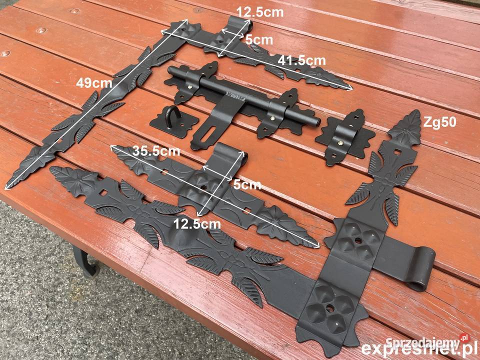 ZAWIASY KUTE NA DRZWI zawiasy do bram furtek Warszawa
