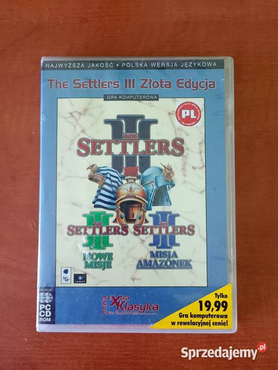 gra The Settlers III Złota Edycja zachodniopomorskie Szczecin