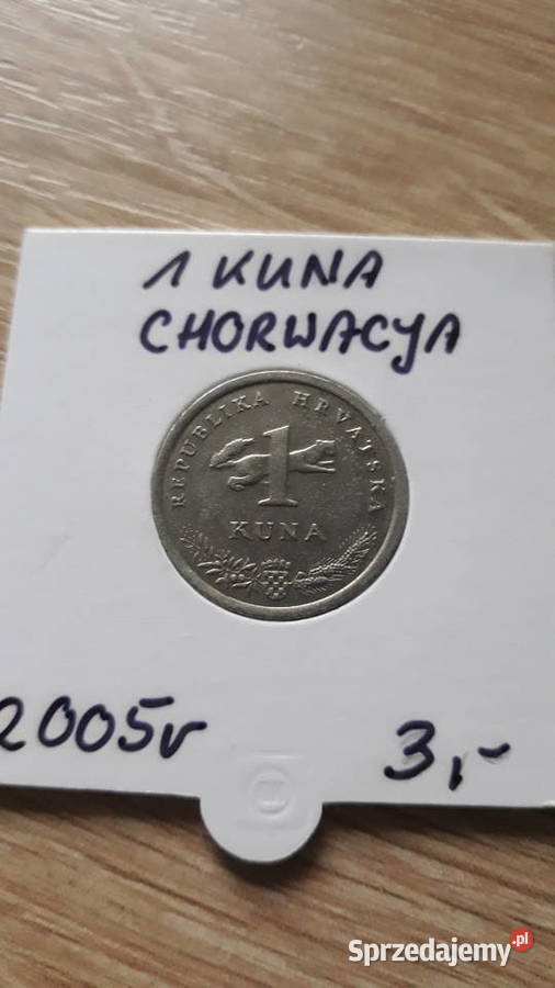 1 Kuna Chorwacja 1994 1995 1997 1999 2001 2005 r Konin