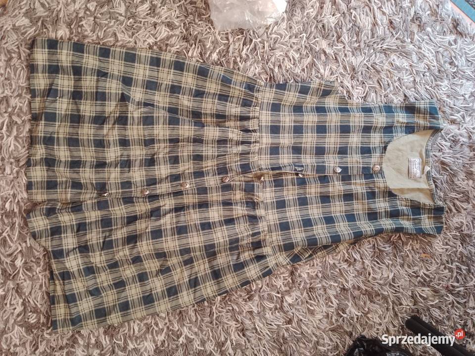 Sukienka damska w kratkę Rozmiar 38(M) Spódnice i sukienki Chrzanów