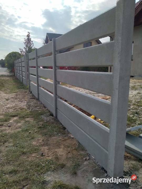 Ogrodzenia betonowe Wrocław Producent dolnośląskie