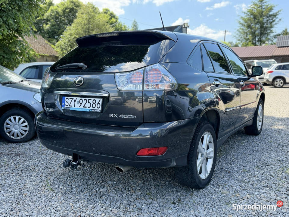 Lexus RX 400h hybryda LPG navi kamera skóra II serwisowany w ASO śląskie Łodygowice sprzedam