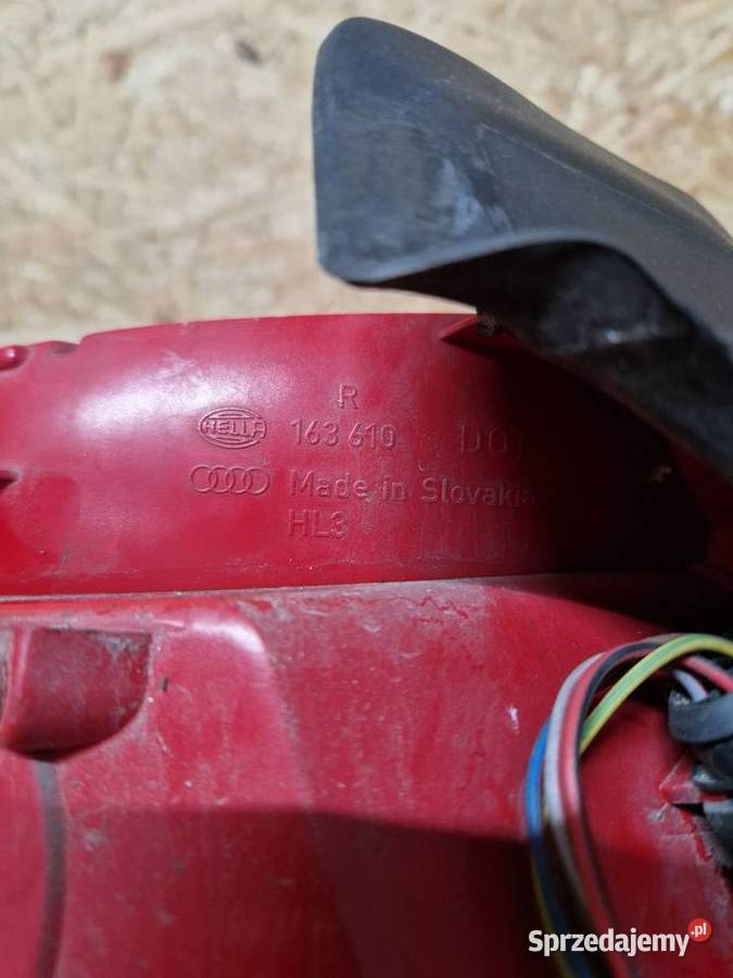 Audi a4 b7 kabriolet cabrio lampa lewy prawy tył Złotoryja