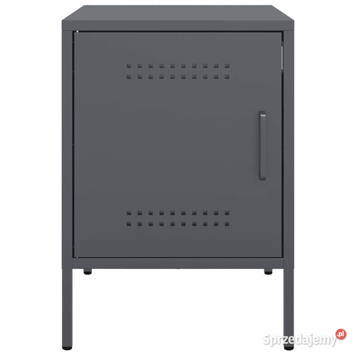 Szafka nocna antracytowa 36x39x505 stal WM842914 Warszawa sprzedam