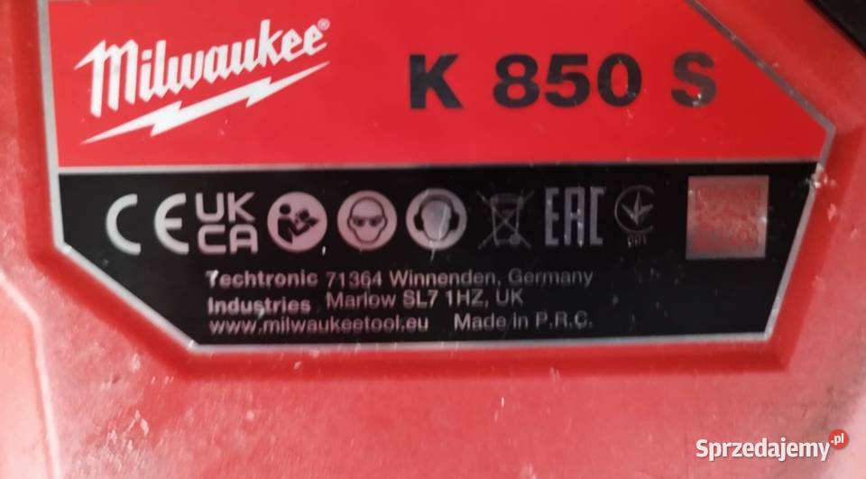 Milwaukee K 850 S