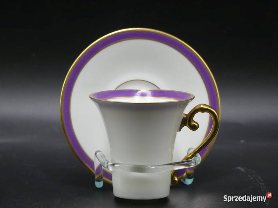 Zjawiskowa elegancka mokka Hutschenreuther stan Poznań