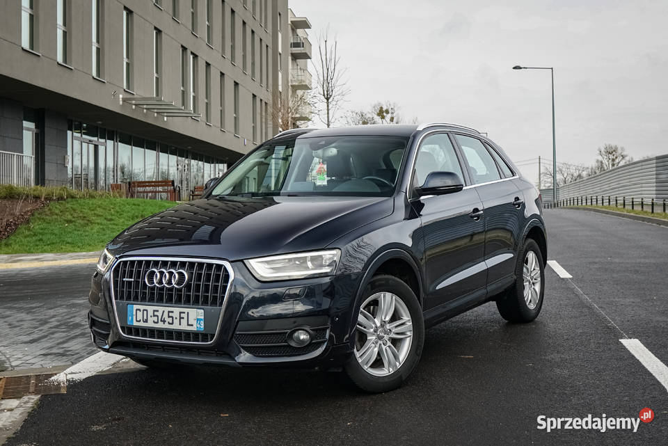 Audi Q3 20TDI 177 4x4 automat El Fotele Xenon serwisowany w ASO mazowieckie Warszawa