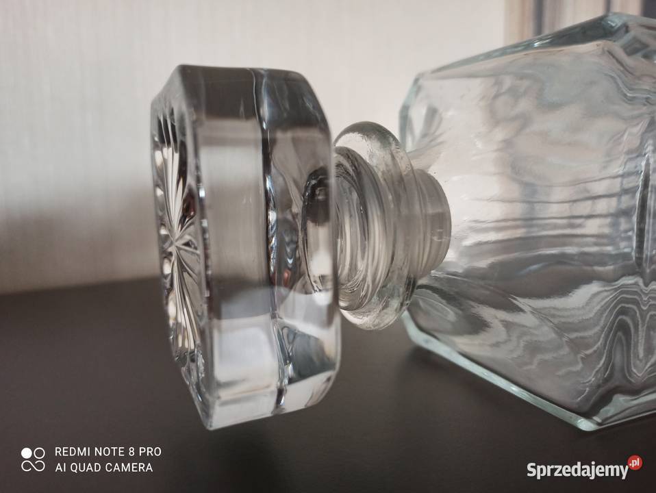 Karafka szklana do whisky Białystok