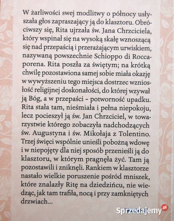 Święta Rita Życie cuda modlitwy Remo Piccolomini