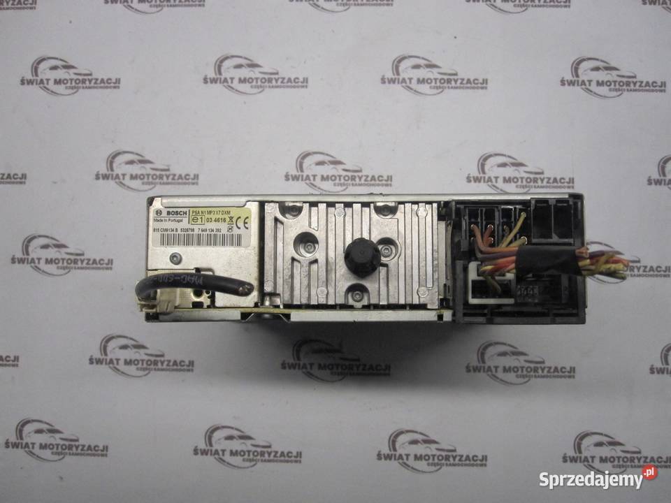 CITROEN BERLINGO II 11r radio CD 9666968177 świętokrzyskie sprzedam