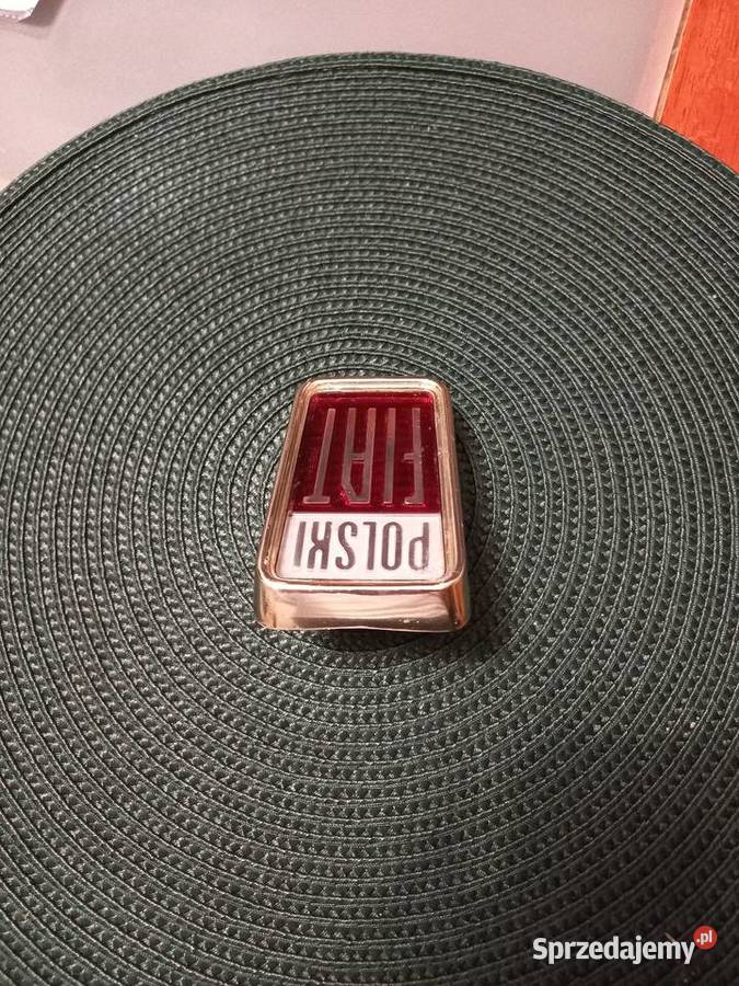 Emblemat logo znaczek Polski Fiat Warszawa