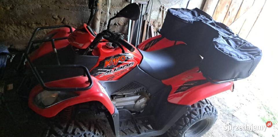 Quad kayo 200 350 przebiegu metalic Sierakowice
