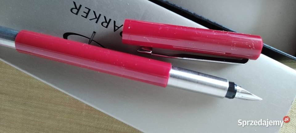 Pióro Parker czerwone