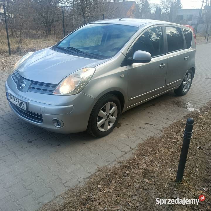 nisan note 1600 gaz benzyna+LPG Bydgoszcz