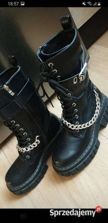 Buty damskie glany r40 Kozaki Chojnice