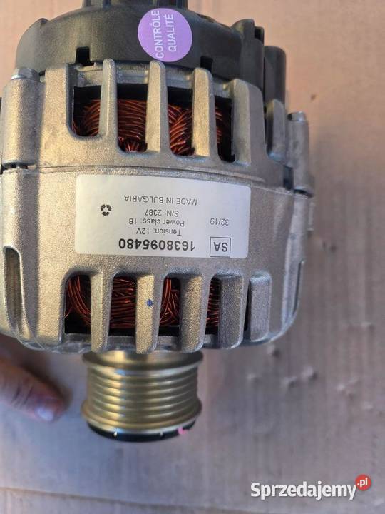 Alternator VW PASSAT B7 16 20 TDI 1638095480 osobowe Układ elektryczny silnika sprzedam